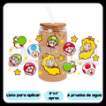 UV DTF  Stickers |Mario Super