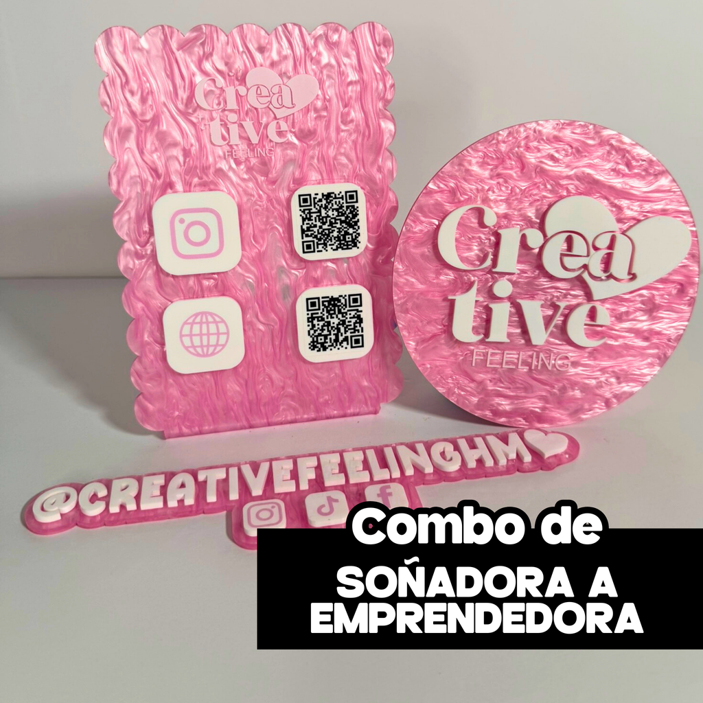Combo de Soñador a Emprendedor
