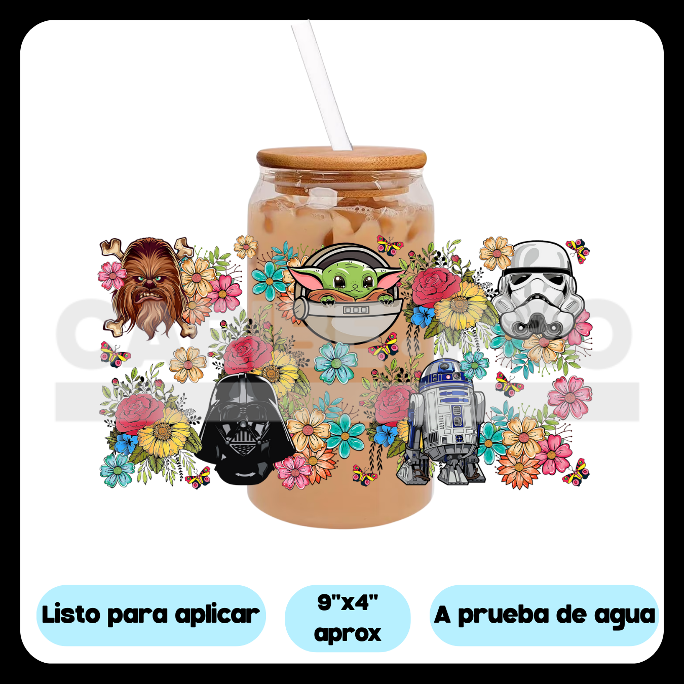 UV DTF  Stickers |wars star