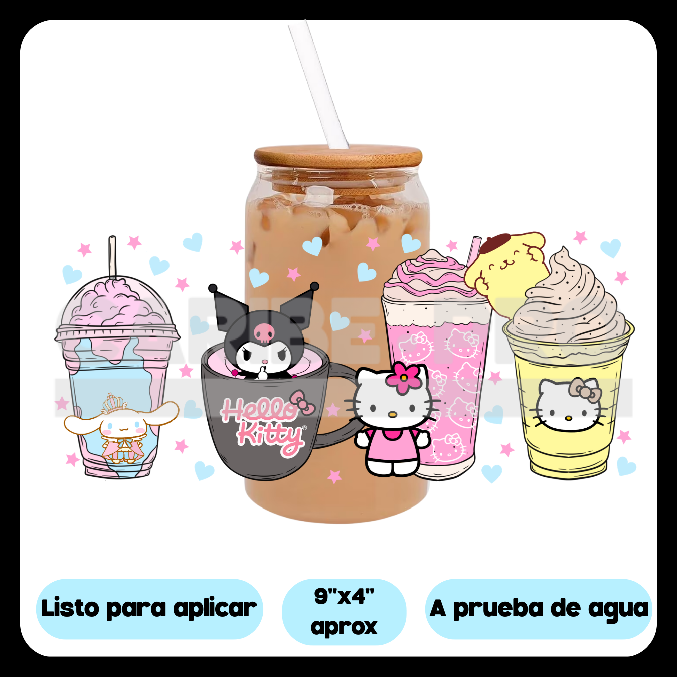 UV DTF  Stickers | kitty