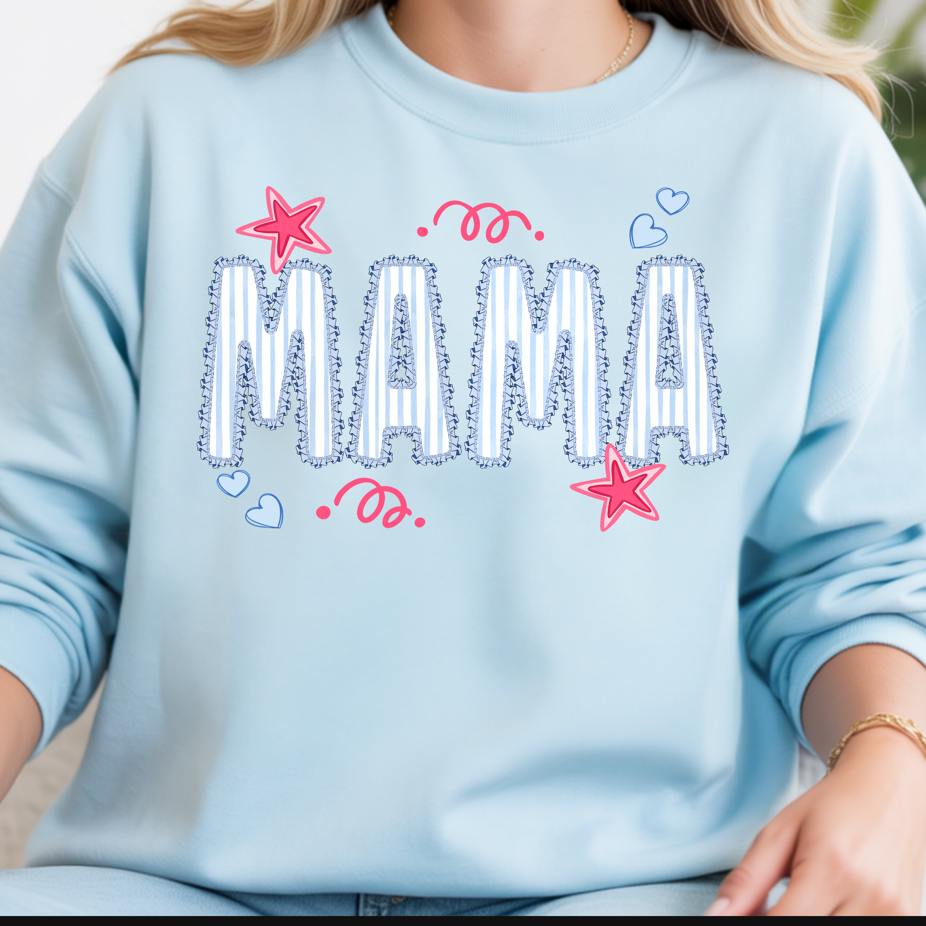 DTF- MAMA AZUL