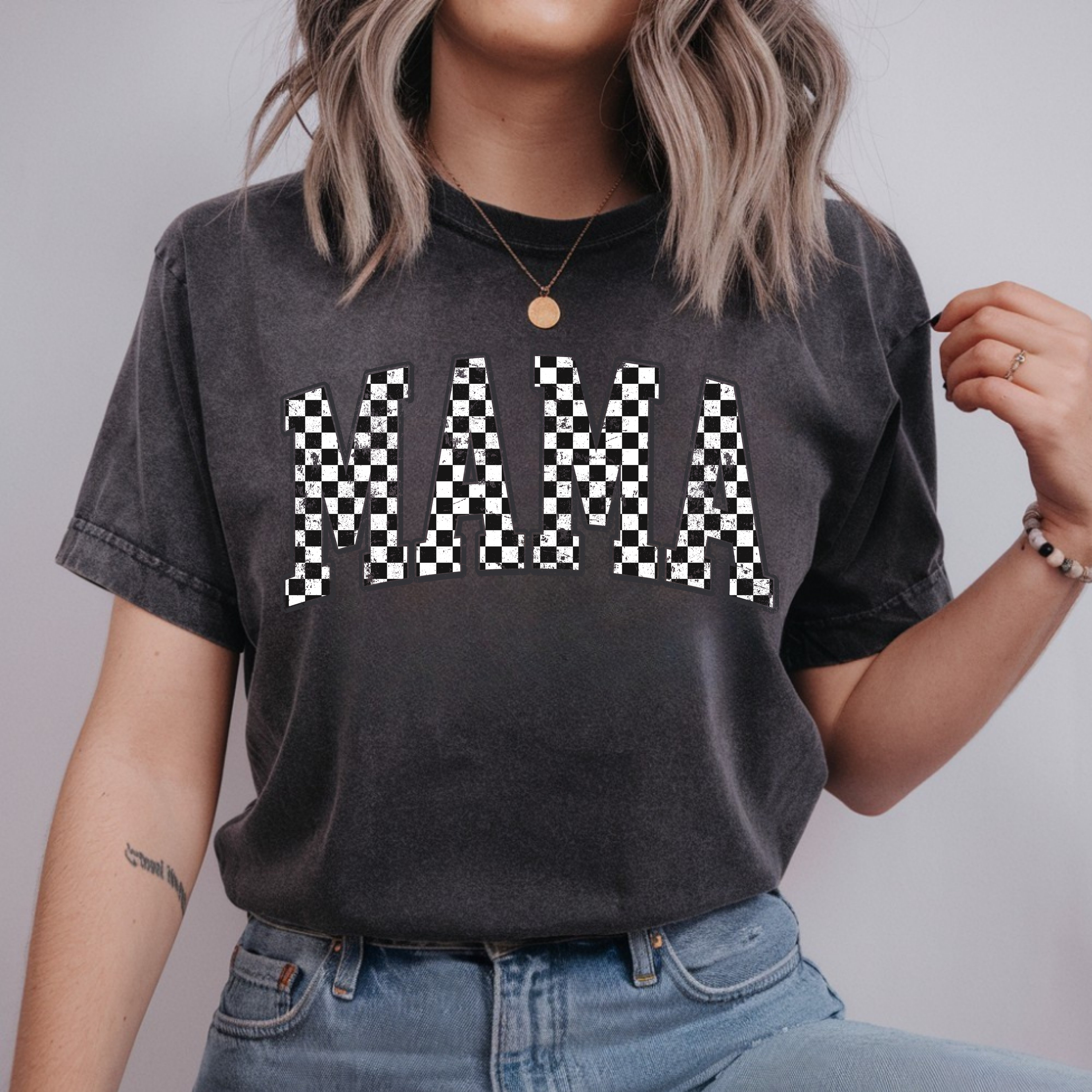 DTF- MAMA BLACK