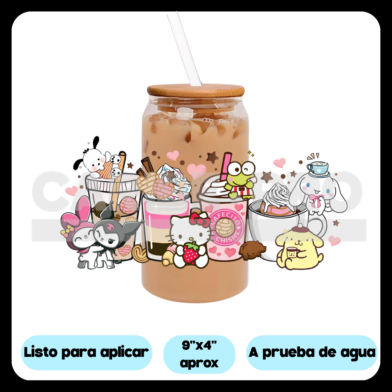 UV DTF  Stickers | kitty