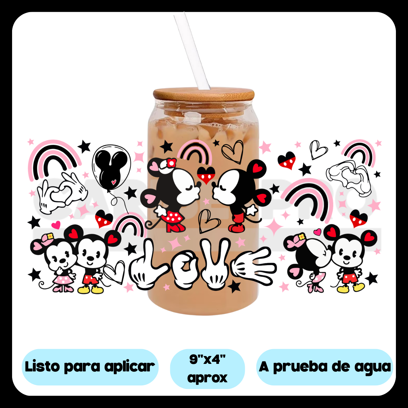 UV DTF  Stickers | Raton