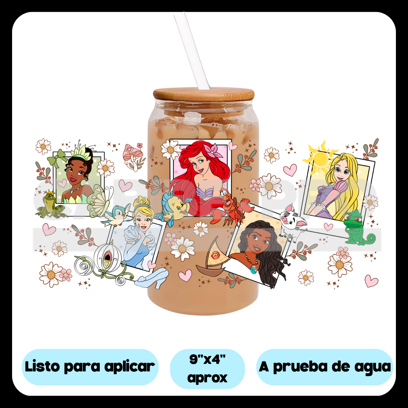 UV DTF  Stickers | Princesass