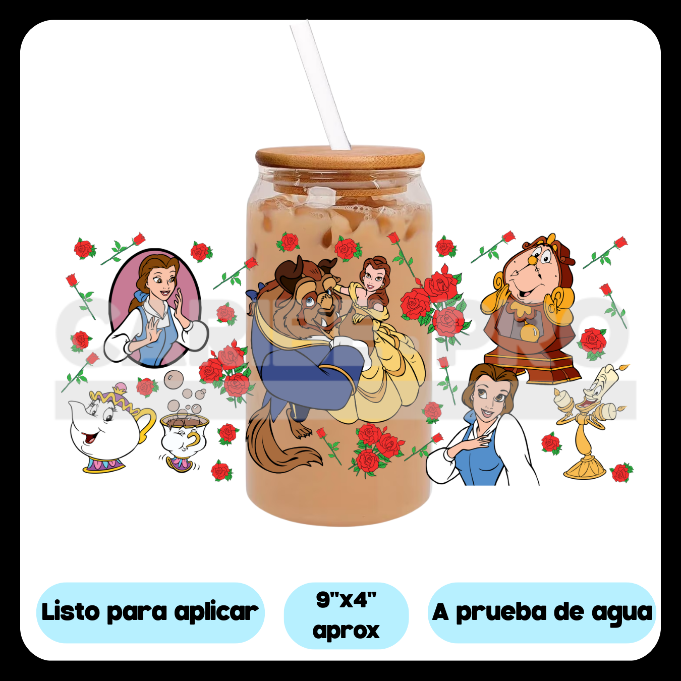 UV DTF  Stickers |Princesa