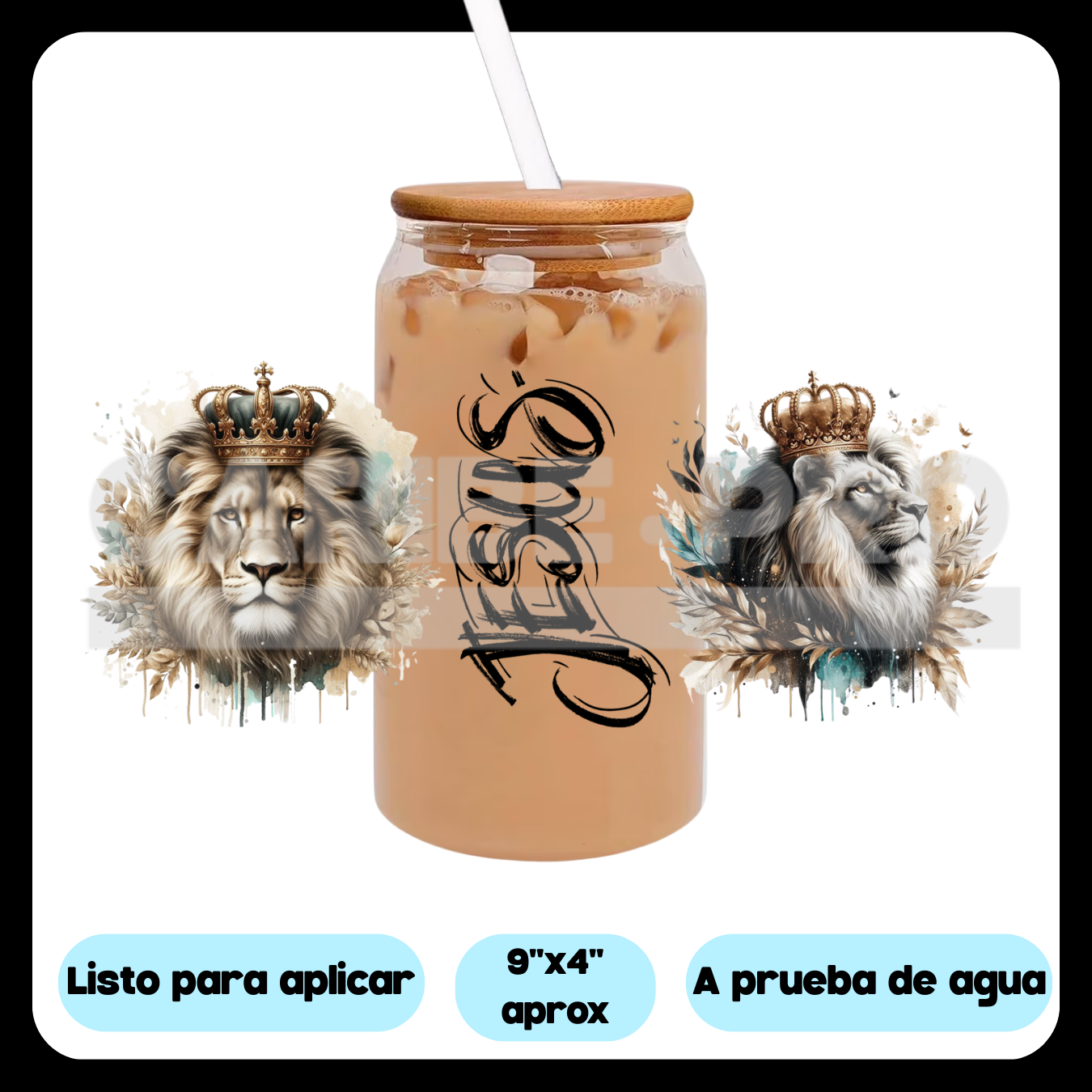 UV DTF  Stickers | Jesus Religioso