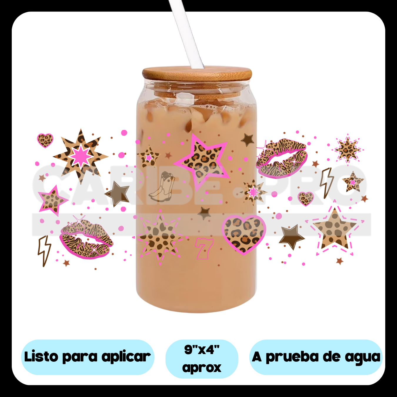 UV DTF  Stickers | Animal Print