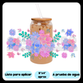 UV DTF  Stickers | Flores