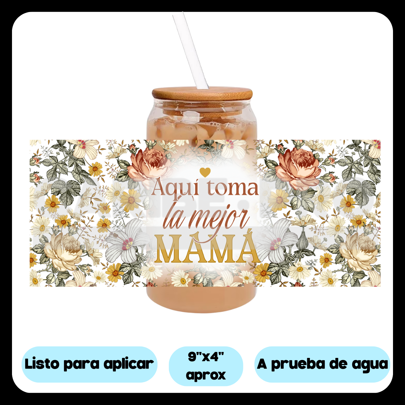 UV DTF  Stickers | Dia de las Madres