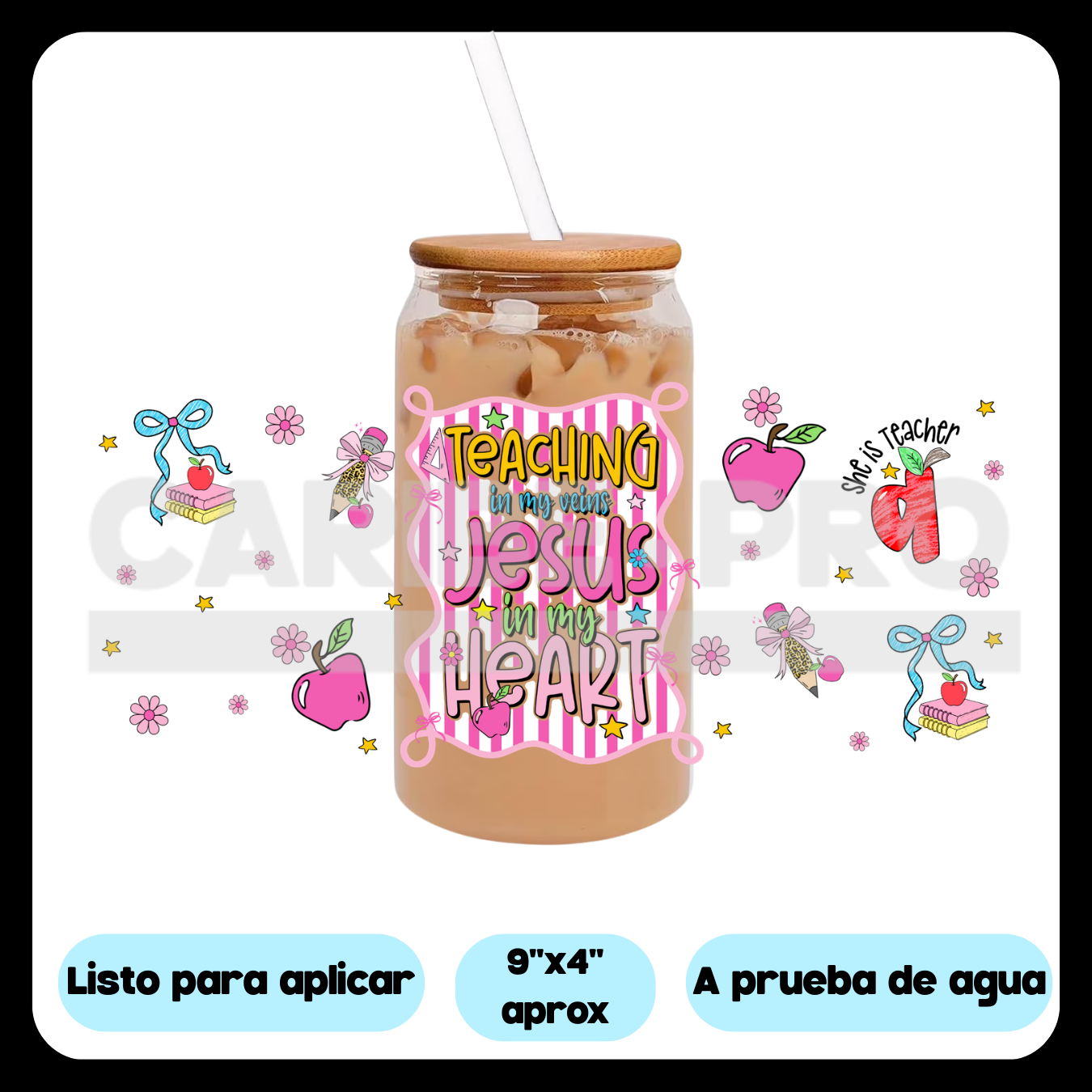 UV DTF  Stickers |Teacher religious