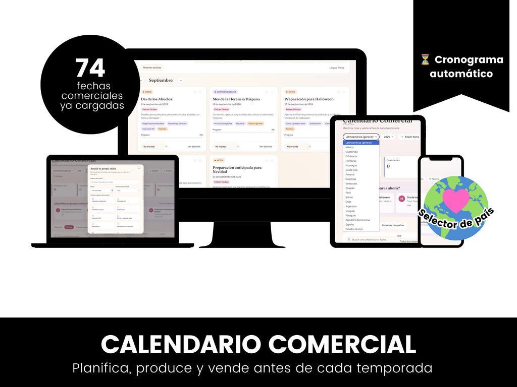 Calendario Comercial