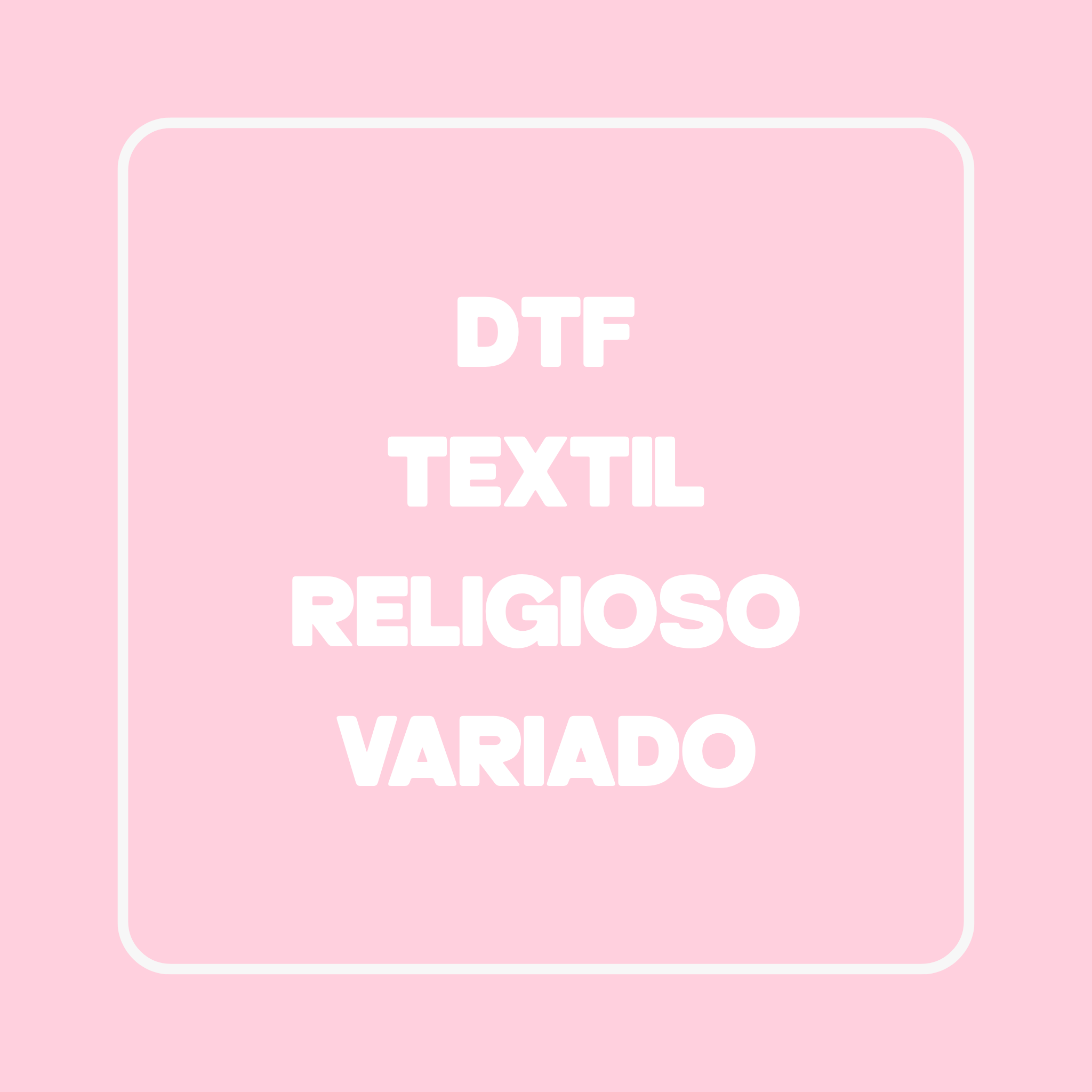 DTF VARIADITAS RELIGIOSA