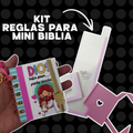 Set de Reglas para Mini Biblias | Guía para Crear Mini Devocionales | Herramienta para Proyectos Cristianos DIY