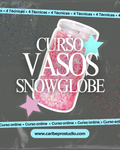 CURSO: Snow Globe Tumblers: 10 Técnicas de Relleno Pro